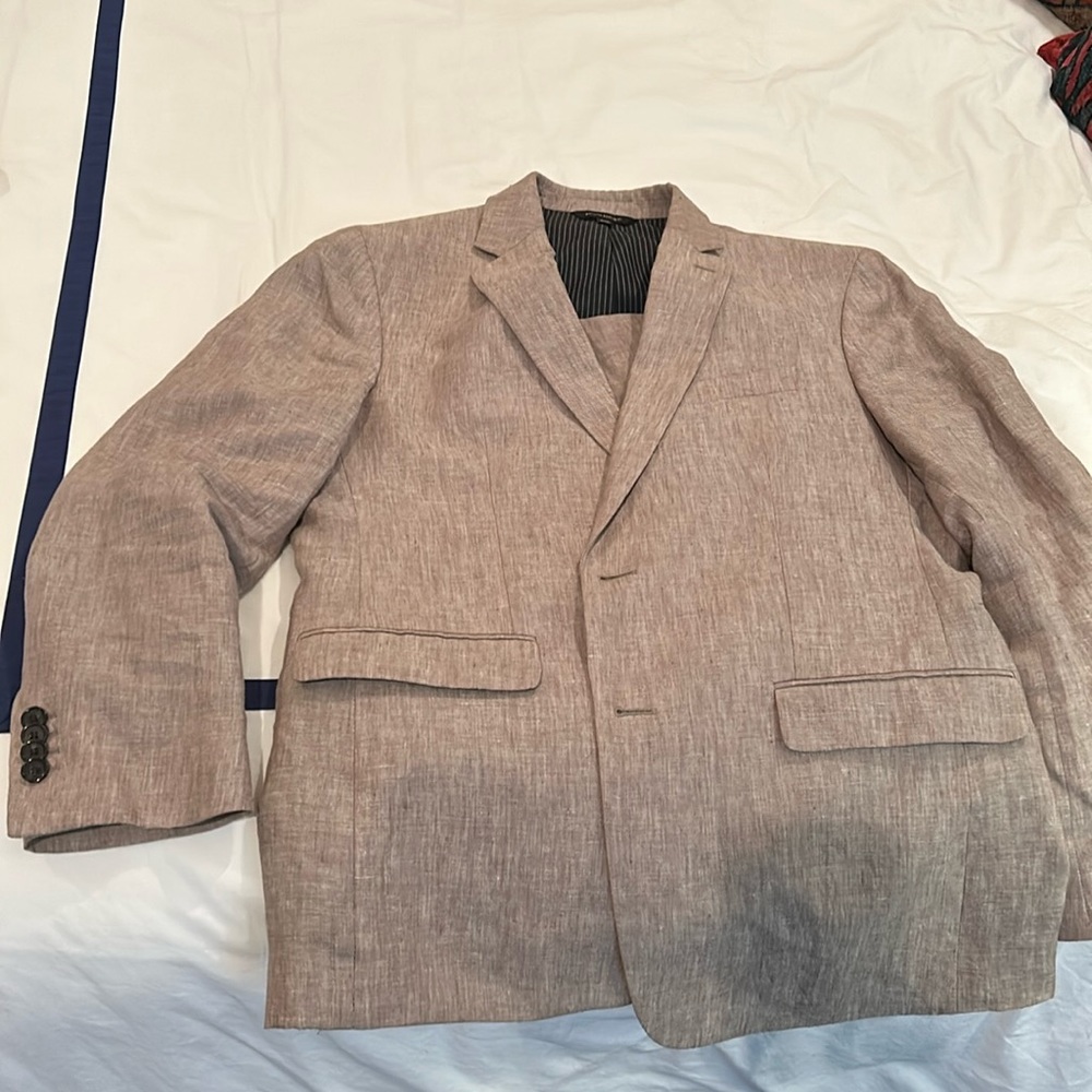 Linen suit